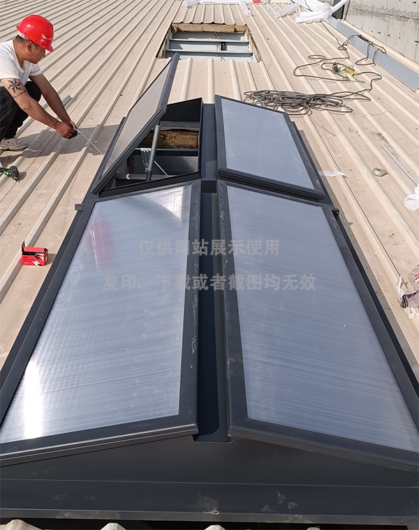 兰州王老吉生产车间白河排烟天窗