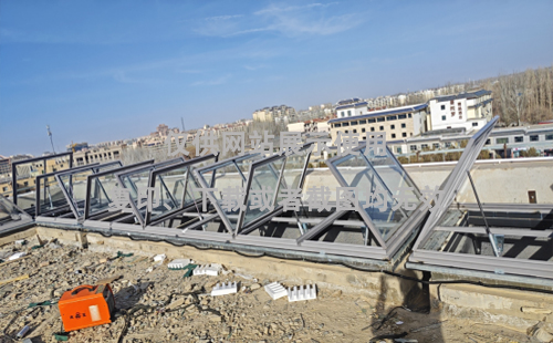 敦煌博物馆白河排烟天窗