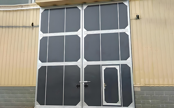 白河工业厂房门