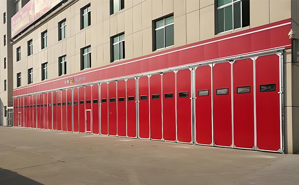 白河工业折叠门