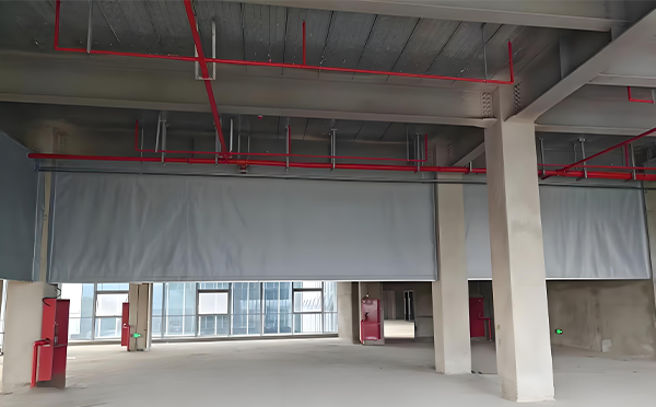 白河防火布挡烟垂壁